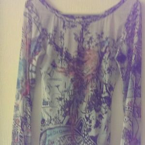 Save the queen Italian  Top blouse